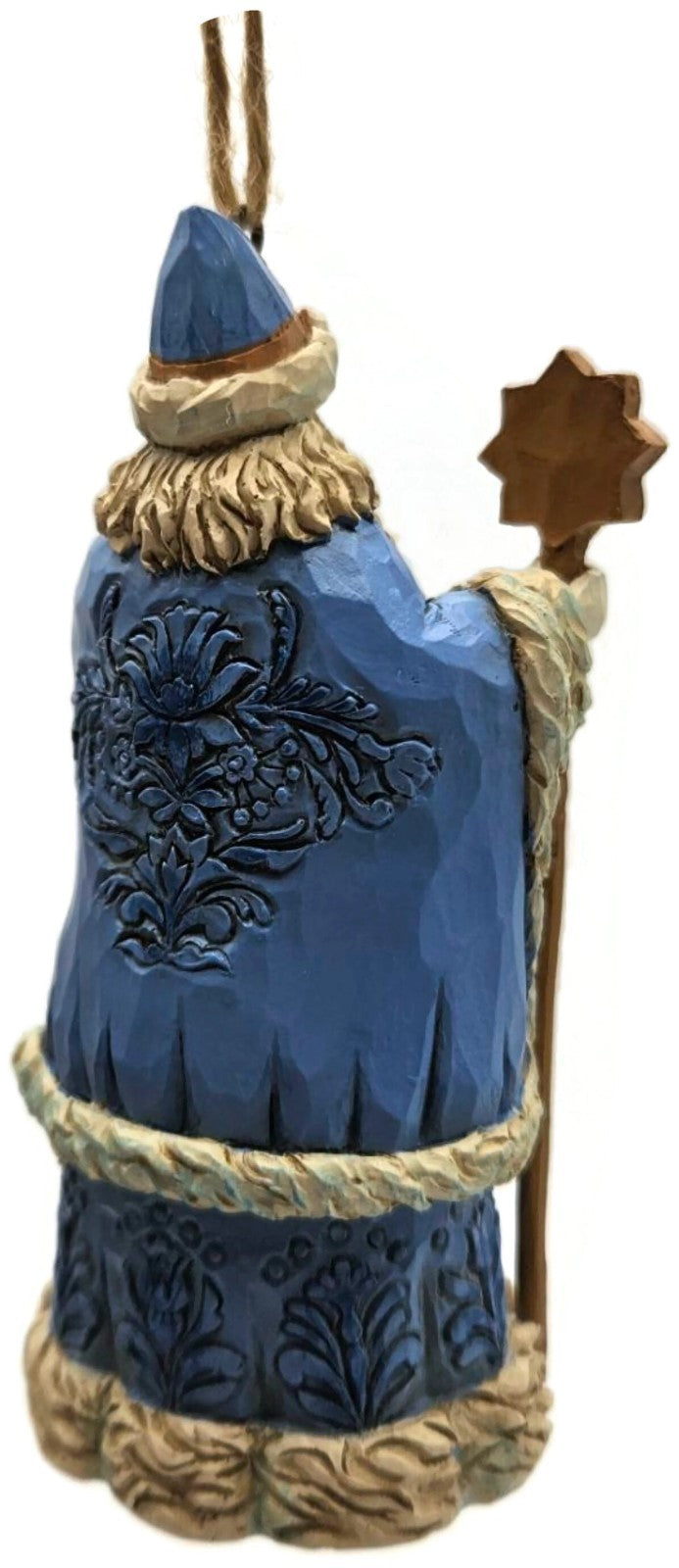 Jim Shore Heartwood Creek Ukrainian Santa Claus Resin Enesco Christmas Ornament4