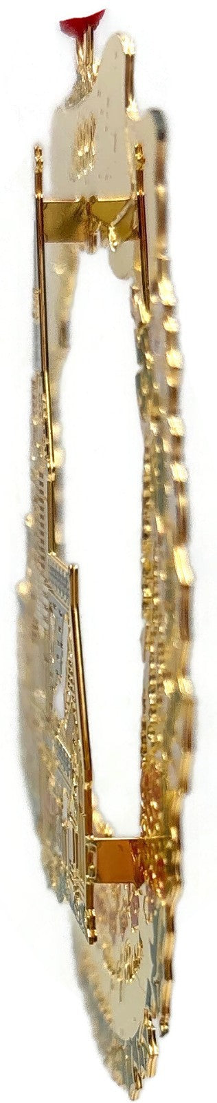 Portland Ornament 1998 The Old Church Gold Plated  Michael Allen Harrison CD5