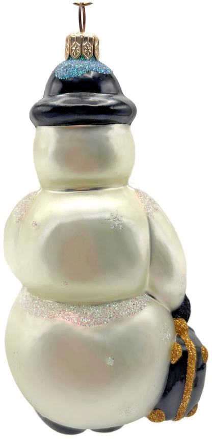 Patricia Breen 1999 Professor Mercury N Pole Snowman Christmas Ornament 99234