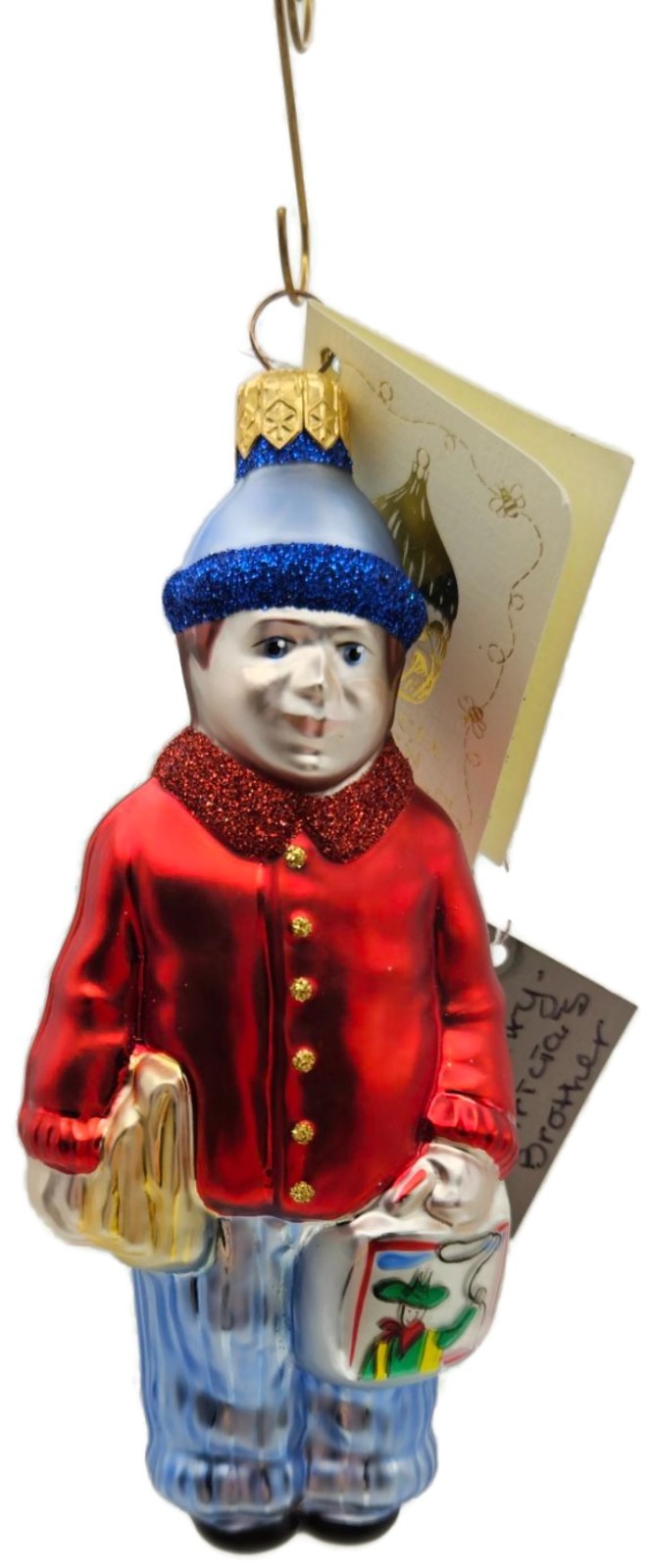 Patricia Breen Henrys First Day Of School Red Signed Christmas Ornament 971910