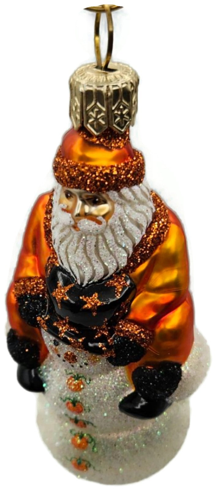 Patricia Breen Miniature Helping Hand Up Halloween Santa Snowman Ornament 22408