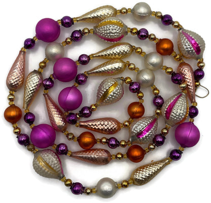 Christopher Radko Extravagance Garland 1992 Glass 64" Box 92 227 20