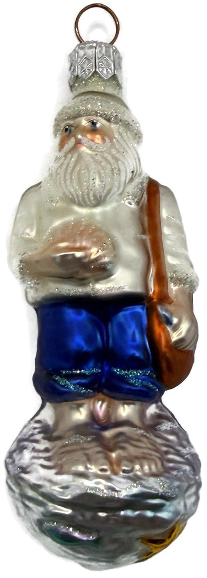 Patricia Breen Cape Cod Nichols Aquatic Santa Summer Christmas Ornament 200610