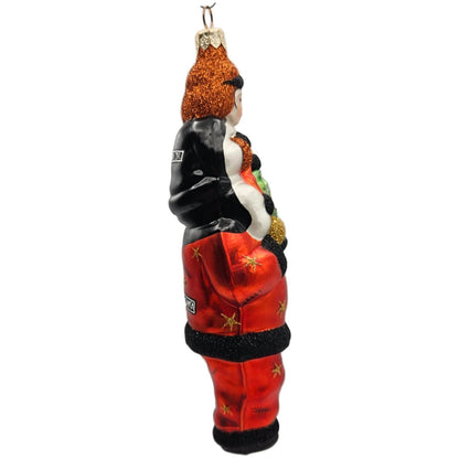 Patricia Breen Carry Me Santa FrankenSanta Dracula Jr Halloween Ornament 98033