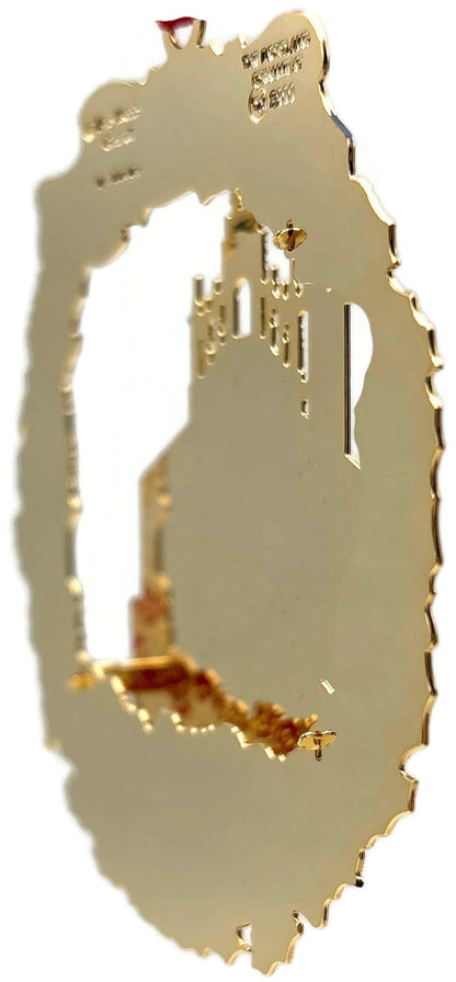 Portland Ornament The Historic Hollywood Theatre Gold Plated Christmas 20066