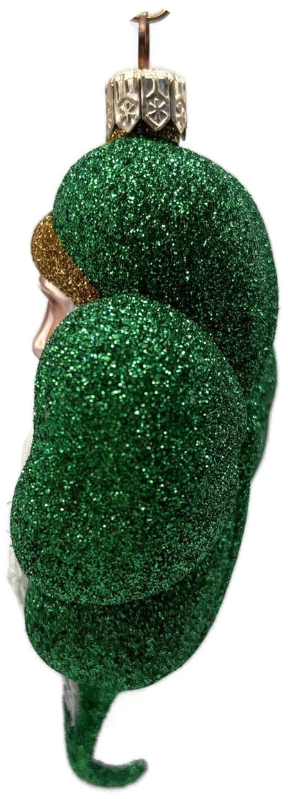 Patricia Breen Eire Santa Green Shamrock St. Patrick's Christmas Ornament 21072