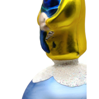Patricia Breen Marinista Santa Matte Ball School of Fish Nautical Ornament 95295
