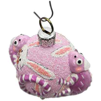 Patricia Breen For James Twice Bunnies Chameleon Easter Christmas Ornament 25812