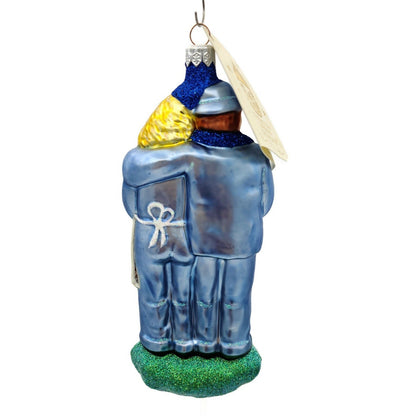 Patricia Breen Growing in Love Floral Spring Glass Christmas Ornament 9800MIL3