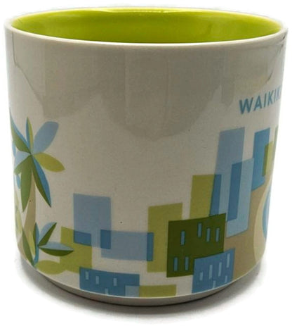 Starbucks 2015 You Are Here Collection Waikiki Ceramic Coffee Tea Mug 14 fl oz7