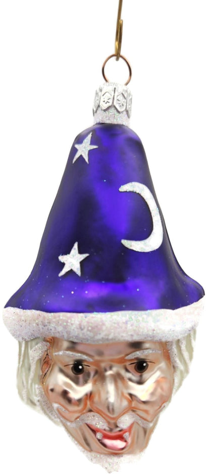 Patricia Breen Witch Hazel Wizard Purple Moon Halloween Christmas Ornament 984711