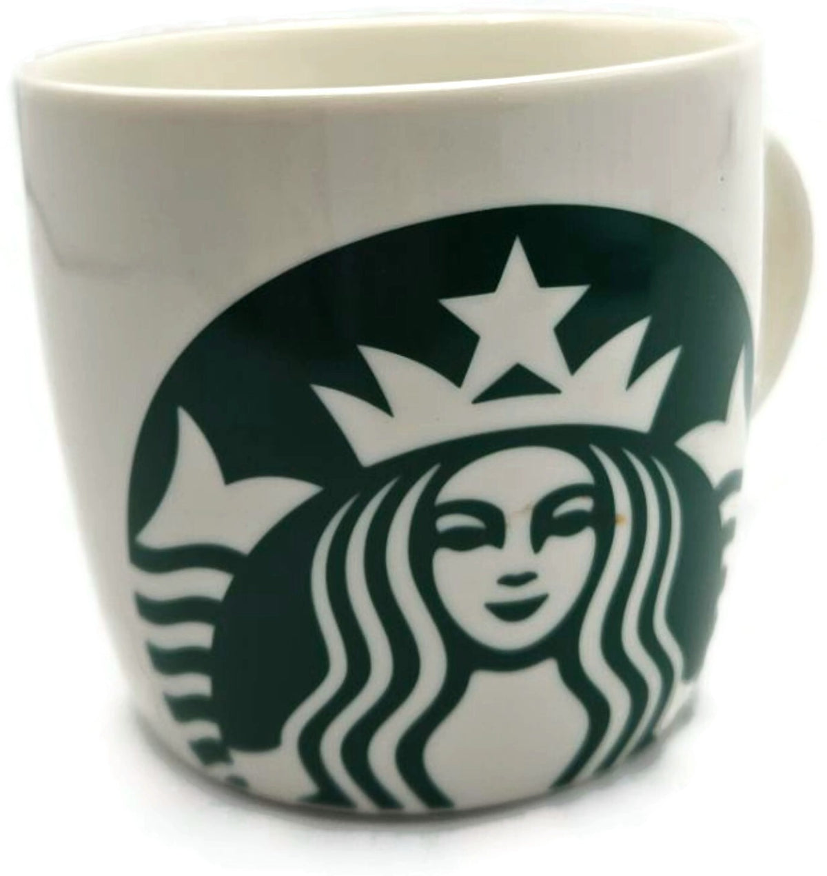 Starbucks 2017 Classic Green Siren Print White Ceramic Coffee Tea Mug 14 Fl oz1