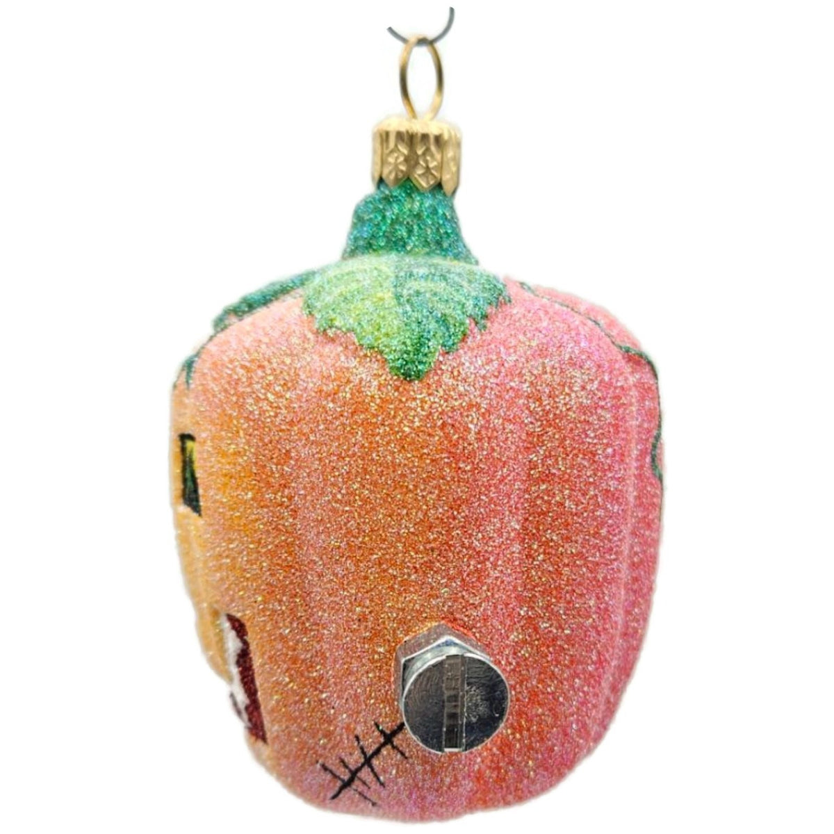 Patricia Breen Franken Frankenstein Pumpkin Orange Halloween Ornament  2300NM2