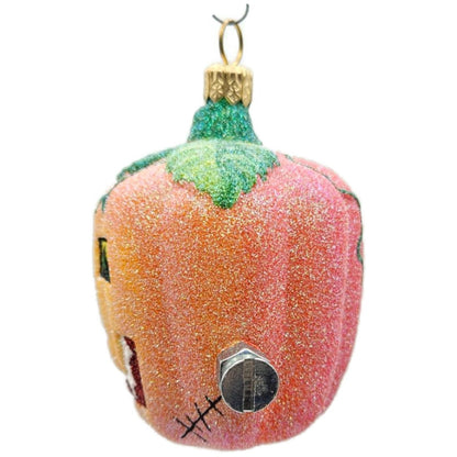 Patricia Breen Franken Frankenstein Pumpkin Orange Halloween Ornament  2300NM2