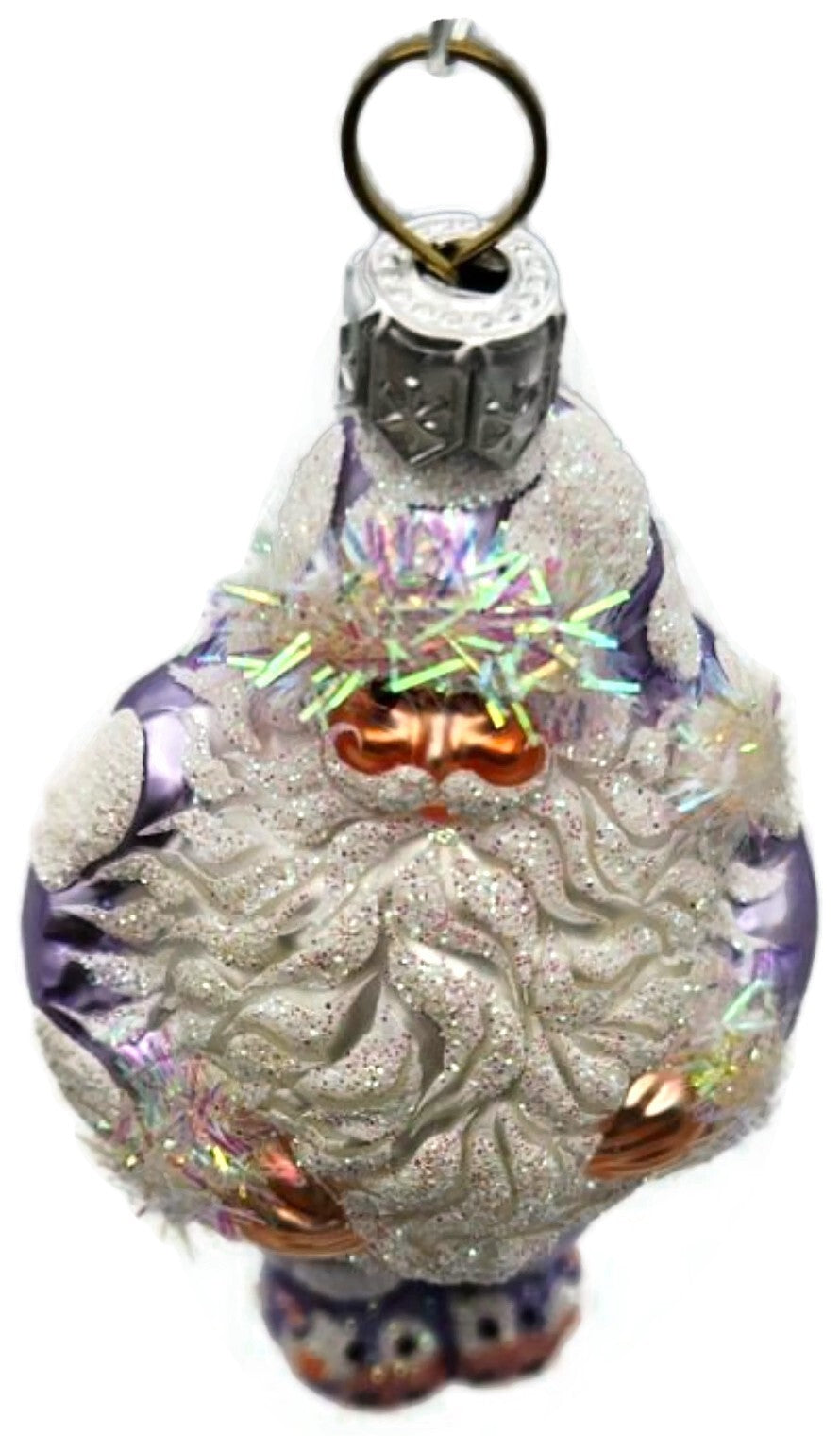Patricia Breen Good Night Henry Cow Purple Santa Christmas Ornament 2615GIFT1