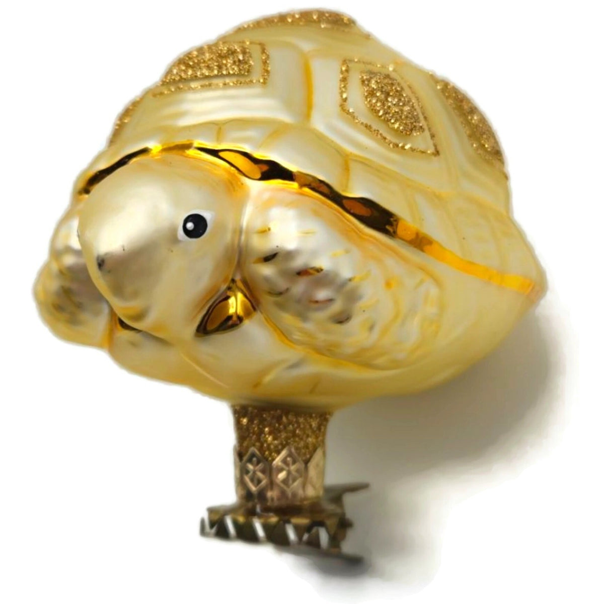 Patricia Breen Henri's Turtle Gold Christmas Clip On Ornament Henri Matisse 98153