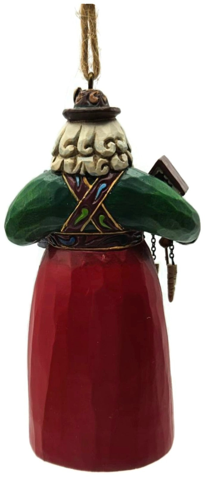 Jim Shore Heartwood Creek German Santa Claus Enesco Christmas Hanging Ornament5