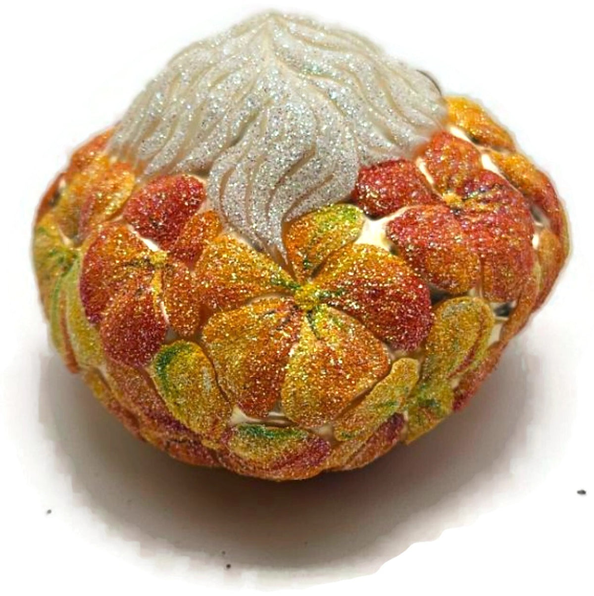 Patricia Breen Heart for Henry Nasturtium Orange Claus Spring Ornament 24159