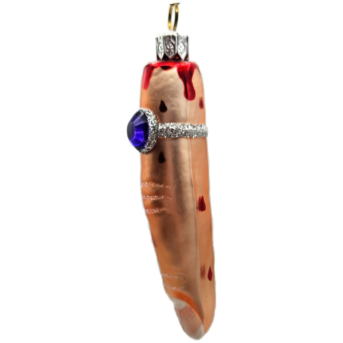 Patricia Breen Halloween Lady Finger French Manicure Christmas Ornament 25198