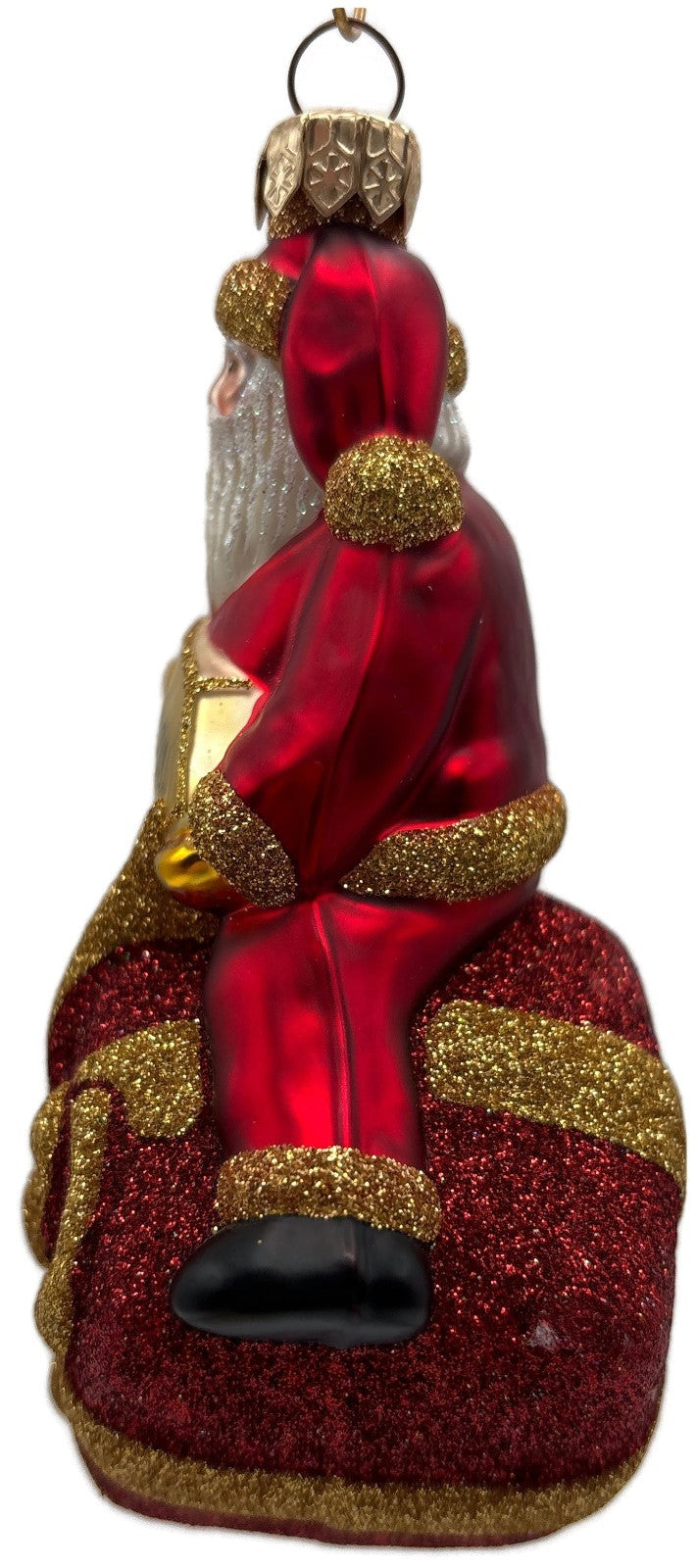 Patricia Breen For You Henry Red Gold Santa Claus Gift Christmas Ornament 20136