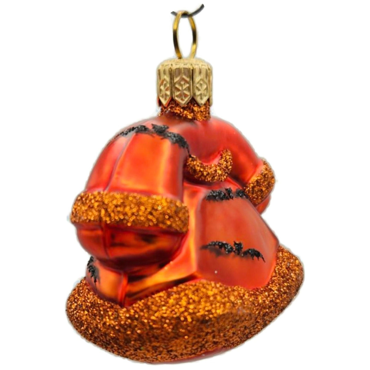 Patricia Breen Halloween Miniature Fine Phone Orange Bat Christmas Ornament 23313
