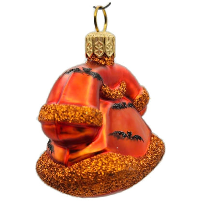 Patricia Breen Halloween Miniature Fine Phone Orange Bat Christmas Ornament 23313