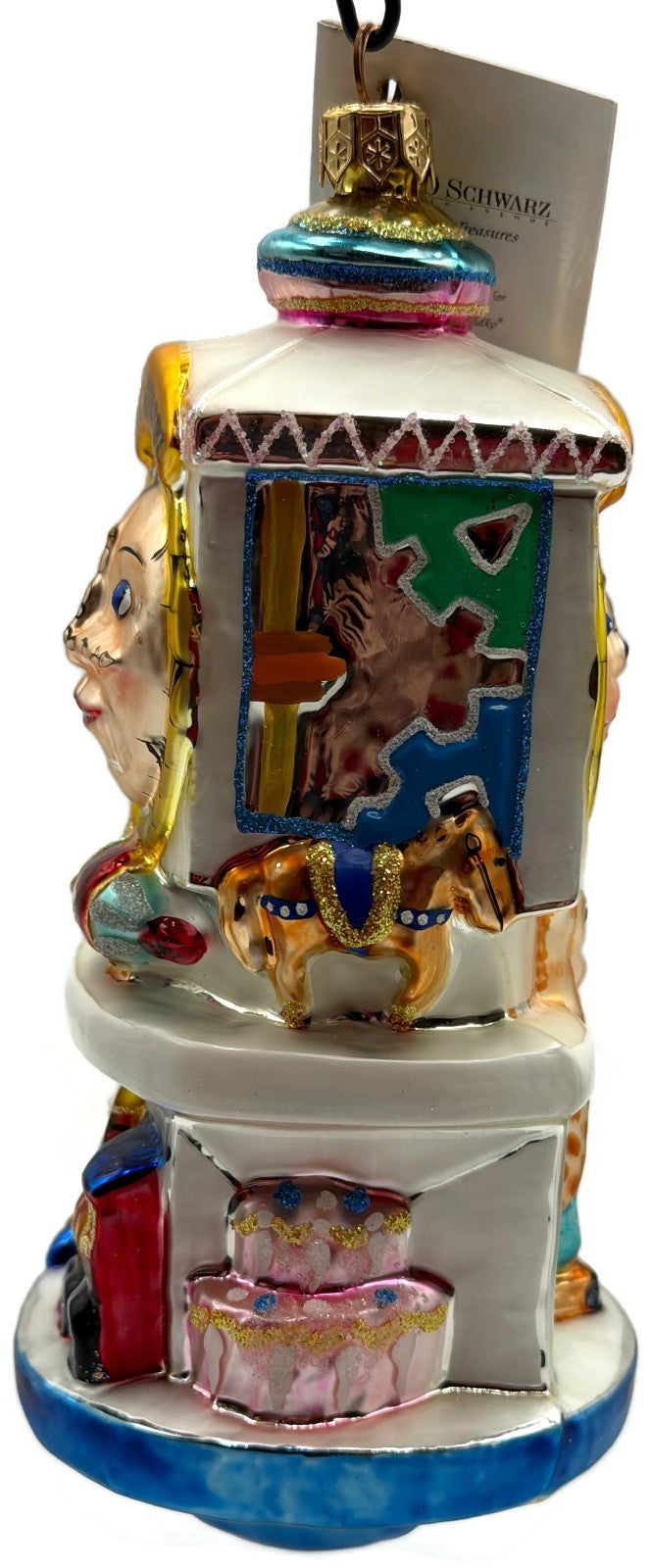 Christopher Radko Fao Schwarz Clock Tower Christmas Ornament 4052/5000 98-FAO-0110