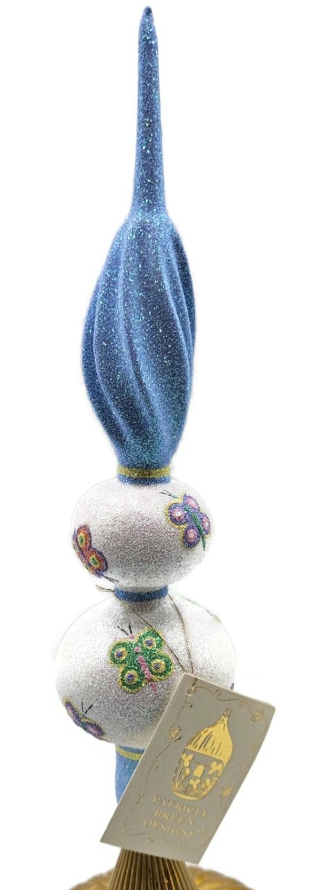 Patricia Breen Miniature Butterfly Finial Spring Christmas Tree Topper 9900WA8