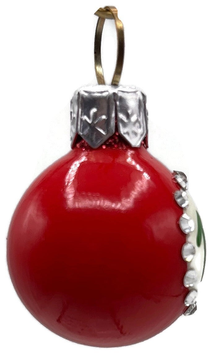 Patricia Breen Anniversary Ball 15 Red Micro Mini Christmas Ornament HCB 28762