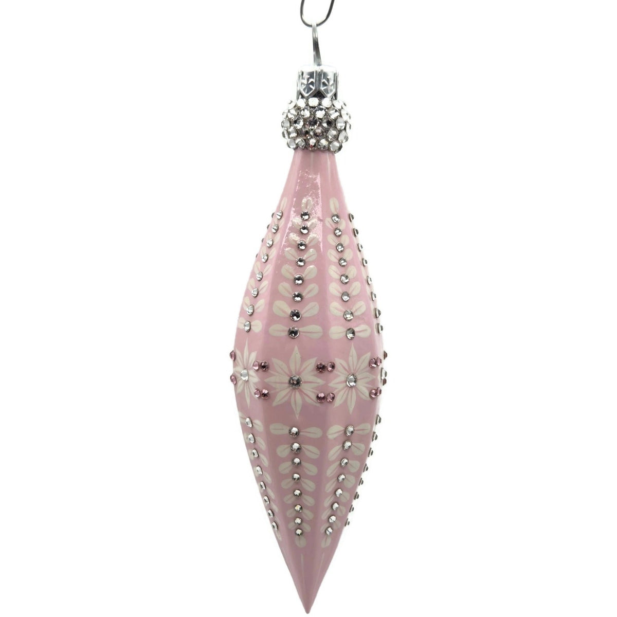 Patricia Breen Miniature Vesica Piscus Pink Christmas Ornament CATZ Rare 34315
