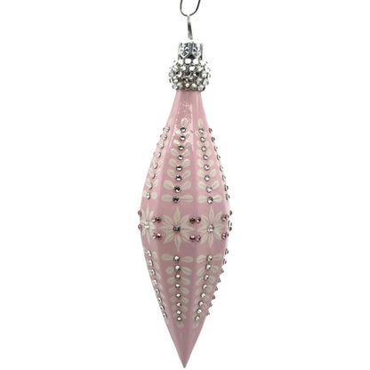 Patricia Breen Miniature Vesica Piscus Pink Christmas Ornament CATZ Rare 34315