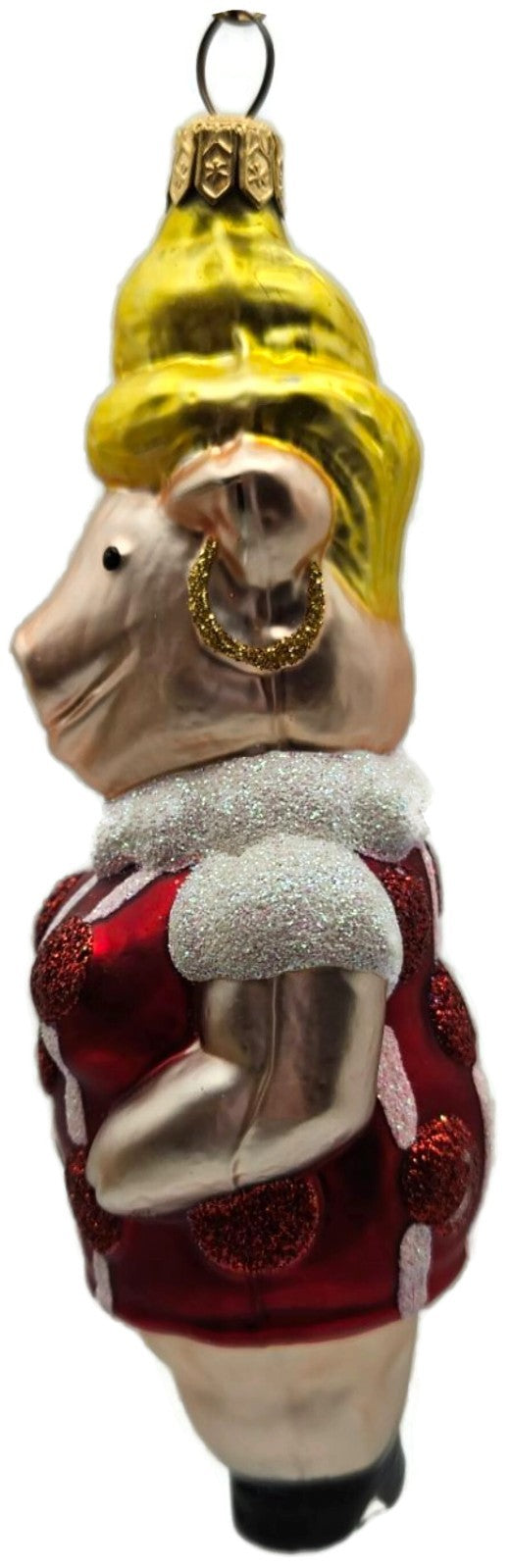 Patricia Breen This Little Piggy Goes to the Galleria Red Dress Ornament 96493