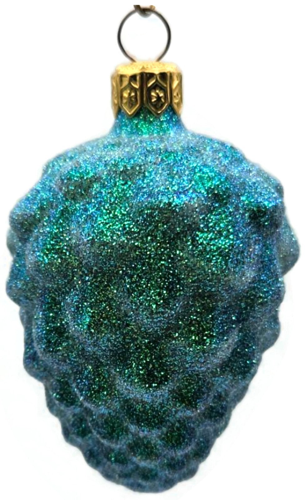 Patricia Breen Walk in the Woods Pine Cone Fall Green Christmas Ornament 96510