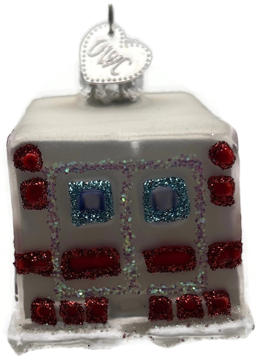 Old World Christmas Ambulance EMT Paramedic Glass Christmas Ornament OWC 460228