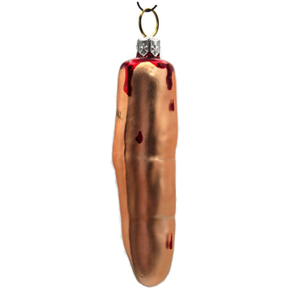 Patricia Breen Halloween Franks Finger Flesh Glass Christmas Tree Ornament 26107