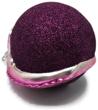 Patricia Breen Chameleon Fuchsia Glittered Christmas Ornament Milaegers 990410