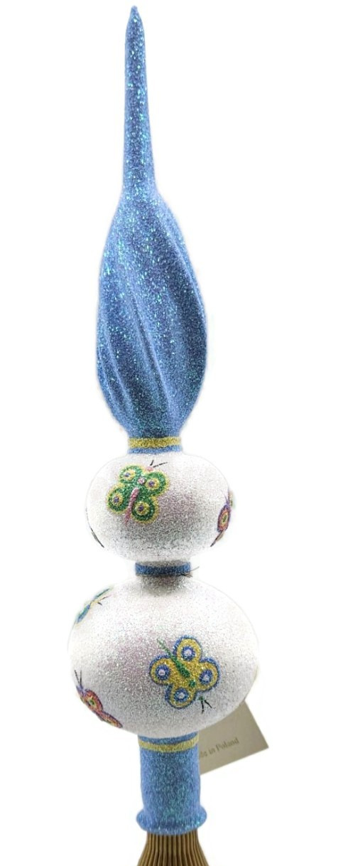 Patricia Breen Miniature Butterfly Finial Spring Christmas Tree Topper 9900WA2