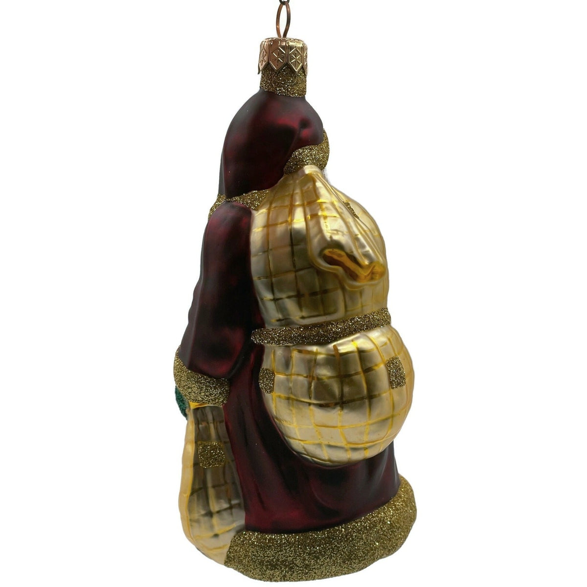 Patricia Breen Laden With Love Bordeaux Green Mittens Christmas Ornament 98269
