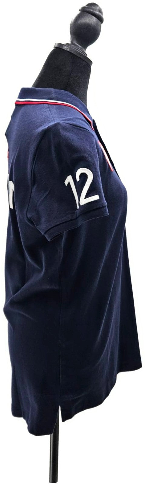 Ralph Lauren US Olympic 2012 Polo Shirt Official Outfitter Blue Womens Large NWT6