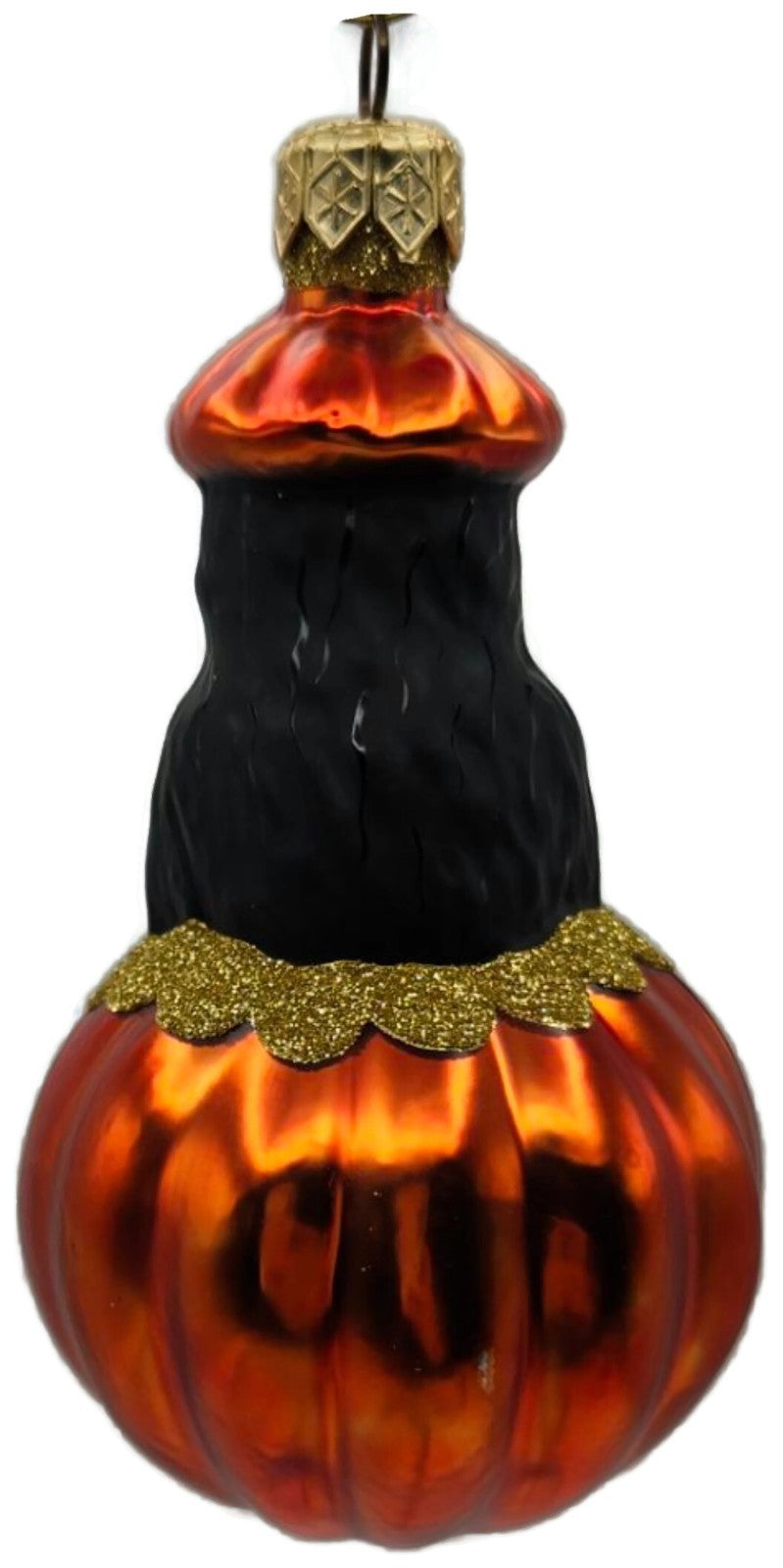 Patricia Breen Cat-O-Lantern Pumpkin Matte Christmas Halloween Ornament 98044