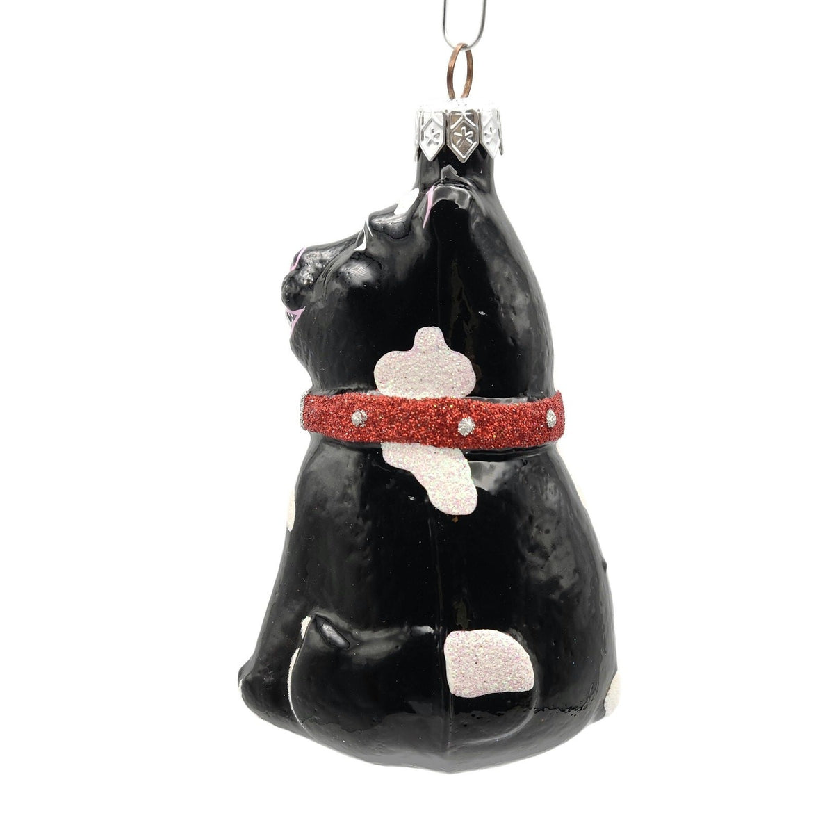 Patricia Breen Laughing Dog Black Fang Hey Diddle Diddle Christmas Ornament 94094