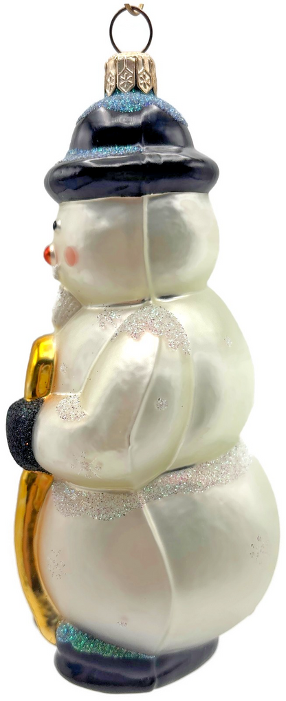 Patricia Breen 1999 Professor Mercury N Pole Snowman Christmas Ornament 99232