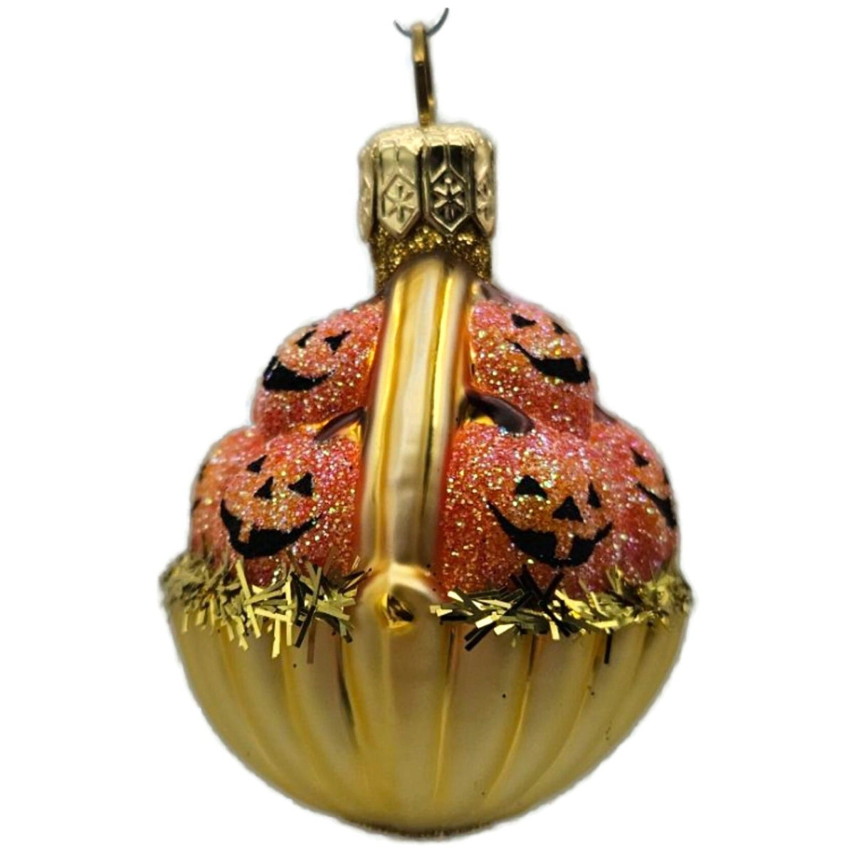 Patricia Breen Halloween Pumpkin Basket Jack O Lantern Christmas Ornament 22535