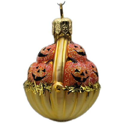 Patricia Breen Halloween Pumpkin Basket Jack O Lantern Christmas Ornament 22535
