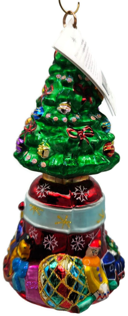 Christopher Radko O'Tannenbell Snowflakes Glass Christmas Tree Ornament 00 019 010