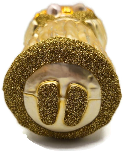Patricia Breen Look and You Shall Find Him Gold Santa Christmas Ornament 97279