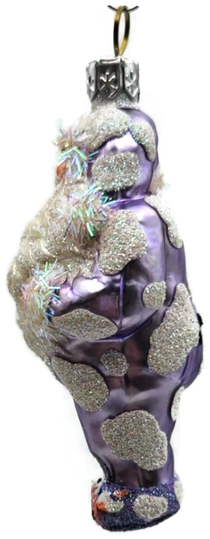 Patricia Breen Good Night Henry Cow Purple Santa Christmas Ornament 2615GIFT4