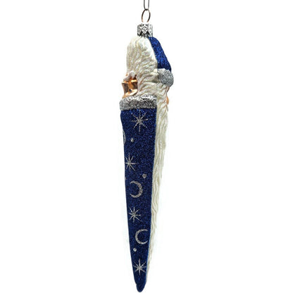 Patricia Breen Bowman Santa Constellations Blue Stars Christmas Ornament 21987