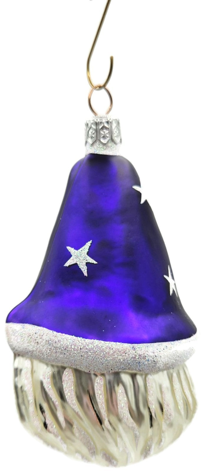 Patricia Breen Witch Hazel Wizard Purple Moon Halloween Christmas Ornament 98476