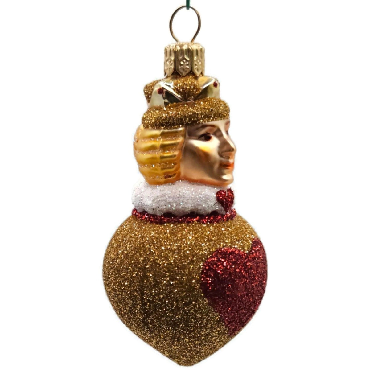 Patricia Breen Miniature Queen of Hearts Red Valentines Christmas Ornament 23352